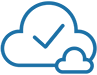Cloud hosting logo